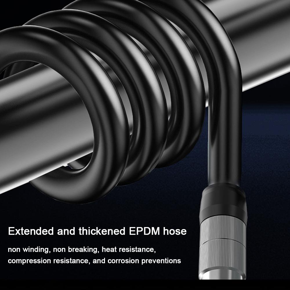 Portable High-pressure 300psi Bike Air Pump With Gauge Bike Front Fork Rear Suspension Shock