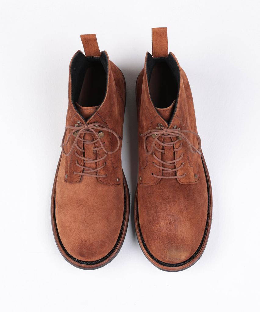 Brenowelt 812 Winter Oil Light Brown Suede 4-Inch Workcar [Waterproof]