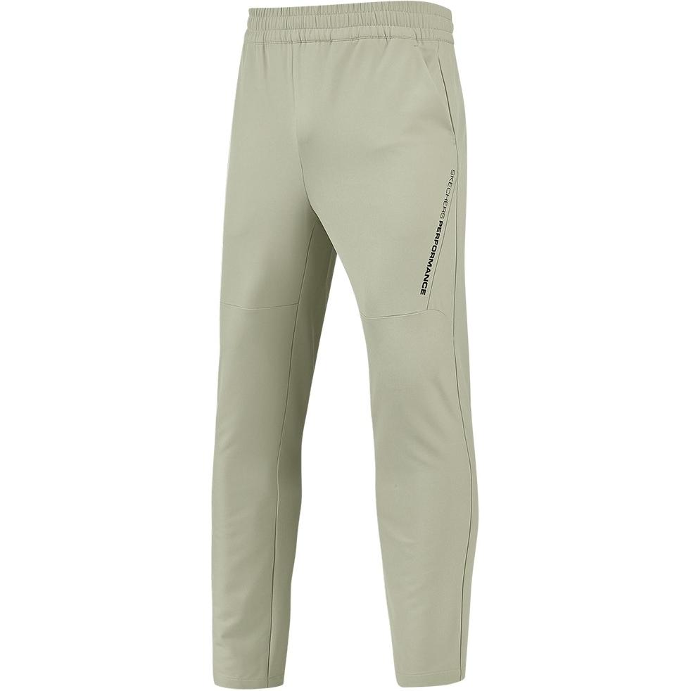 Skechers Basic Sports Series Woven Comfortable Mid-Rise Fashion Casual Pants Men bottoms Durable-Gray P424M145-027B M