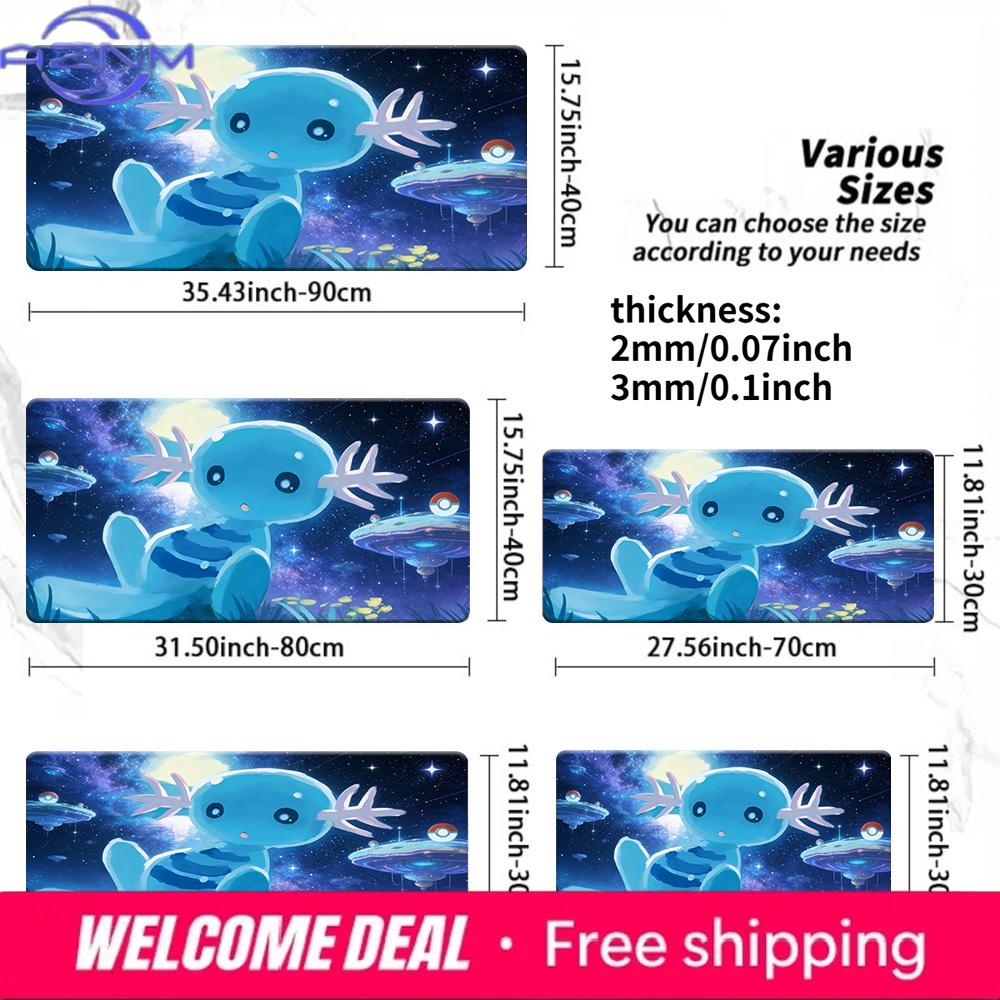 Galaxy Wooper TCG Playmat NonSlip Washable Card Game Mat 30x80x0.2cm