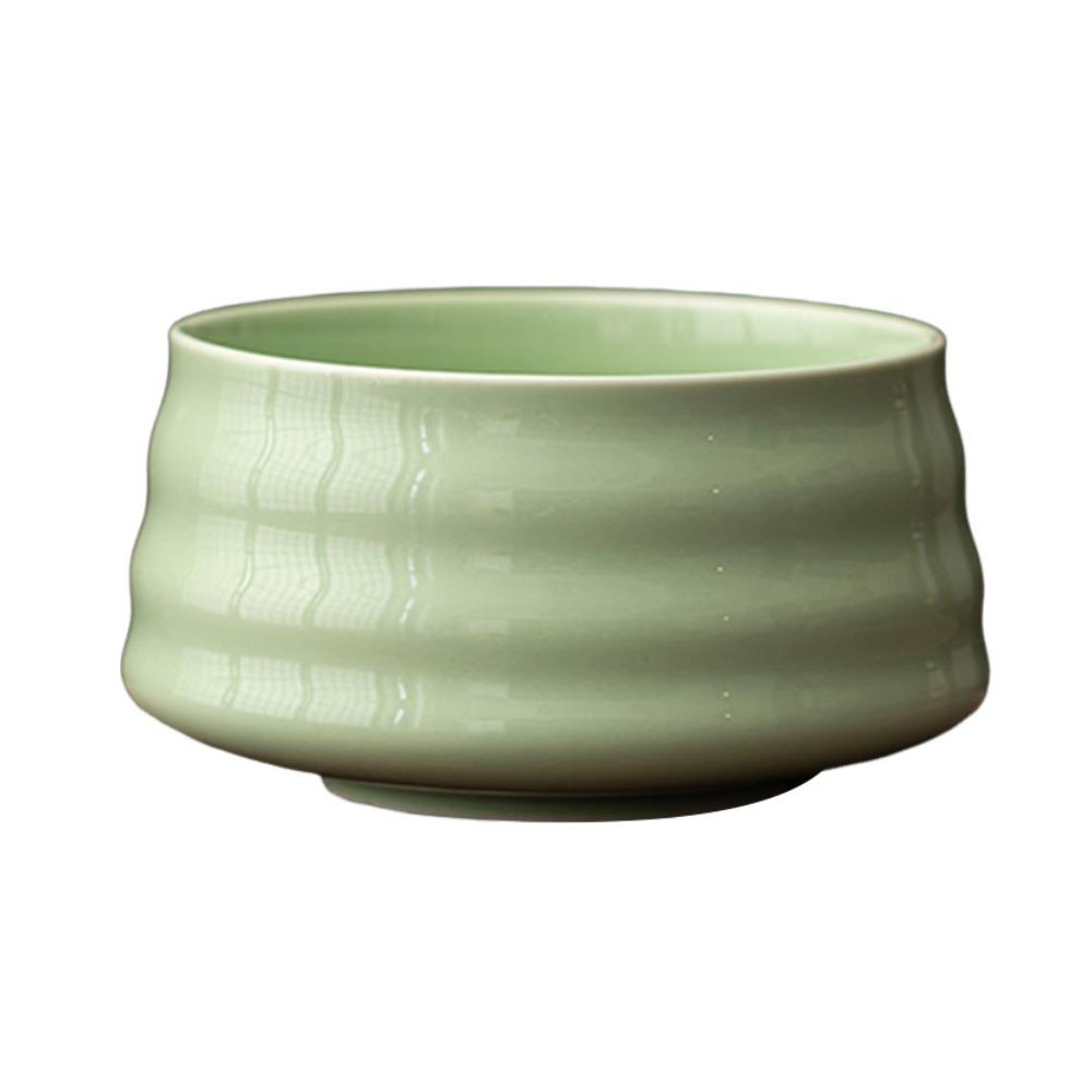 Smooth Tea Salad Soup Bowl Ceramic Green Tea Maker Cup Matcha Bowl  for Tea Set Accessories