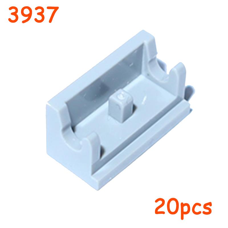 Hinge Plate Swivel Technical Part Chain Plate featuring Groove MOC High-tech Construction Bricks Blocks 3937 6134 30383 6217 6048 30553