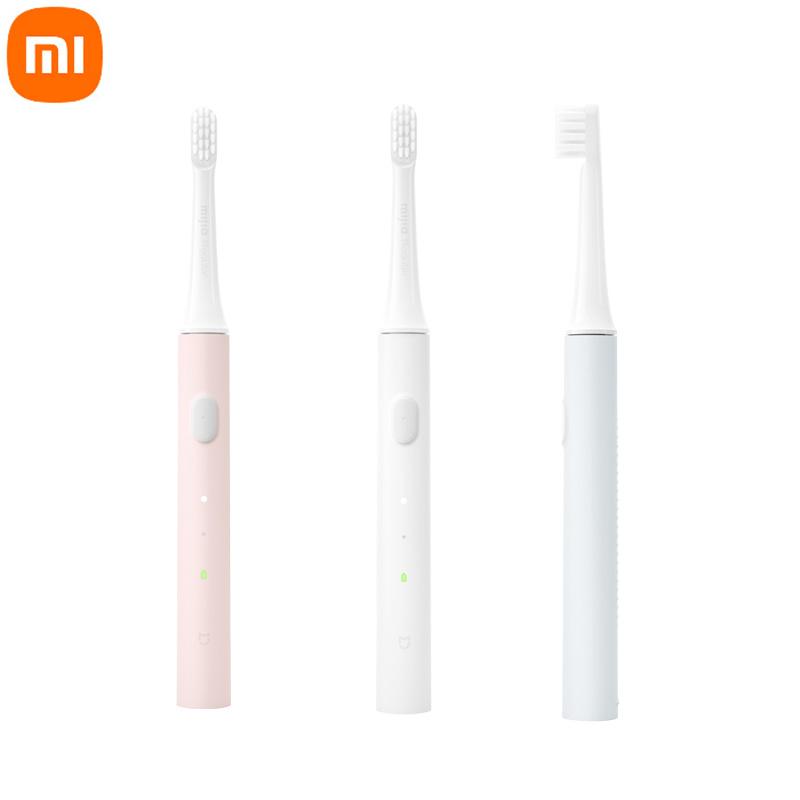 

Xiaomi Mijia T100 Mi Smart Электрическая зубная щетка 2-скоростная электрическая зубная щетка - Глубокая чистка зубов Звуковая зубная щетка для рта Отбеливание зоны ухода за полостью рта