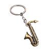 Musician Keychain Pendant Decorative 3D Design Bag Hanging Pendant Miniature Instrument Shape Key Holder Bag Charm