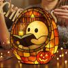LED Halloween Ghost Night Light Battery Powered Cute Ghost Lamp Multi-Purpose Ghost-Themed Mood Light for Halloween Party