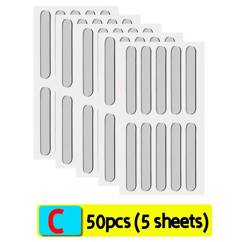 Transparent Self-Adhesive Door Stop Strips Silicone Cabinet Bumpers Furniture Drawer Anti-collision Seal Tape Wall Protector Pad
