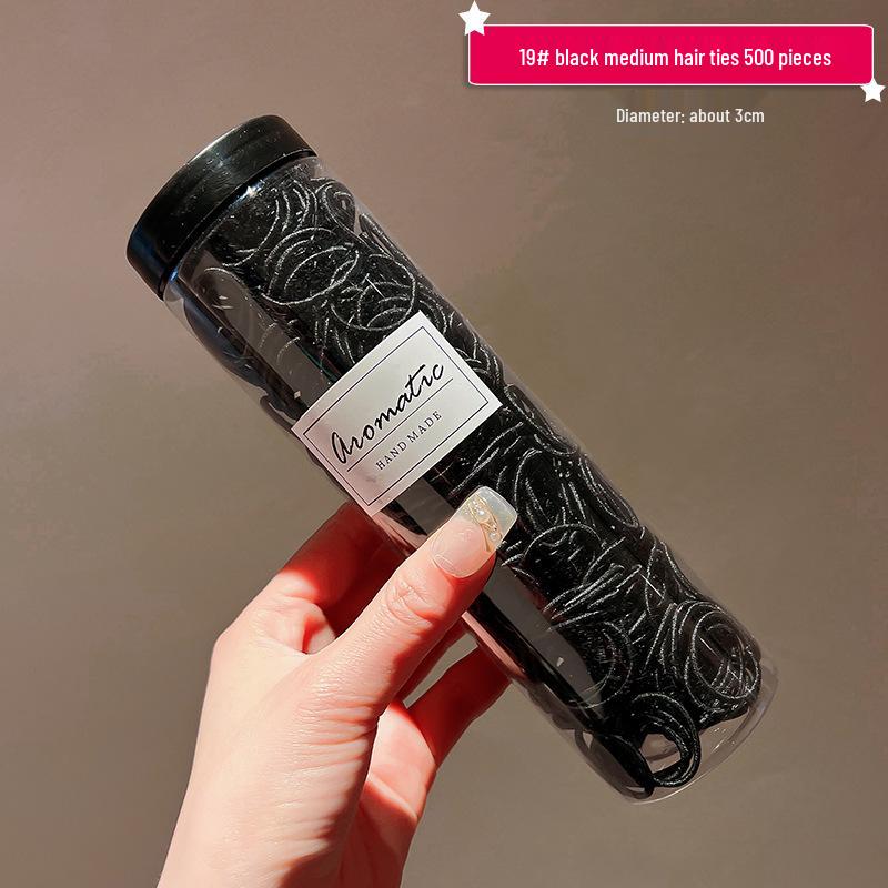 No-Damage Elastic Hair Ties for Girls - High Elasticity Accessories