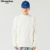 MMOPTOP Japanese Style Cable Knit Sweater