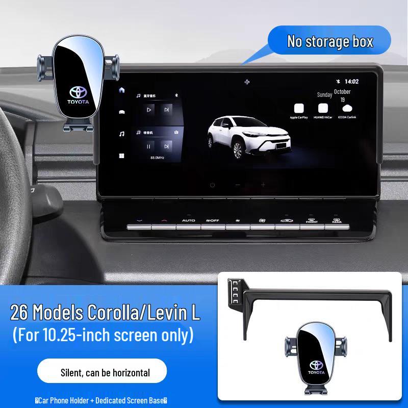 Toyota Multi-Model Dedicated Car Phone Holder for Corolla, Levin, RAV4, Frontlander, Vios, C-HR, and IZOA.