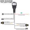 2sets Car 1 Lead 2 Lamp H4 HID Bi-LED Relay Harness Wire High Low Projector Lens Cables Headlight Control Connector Wires 12V