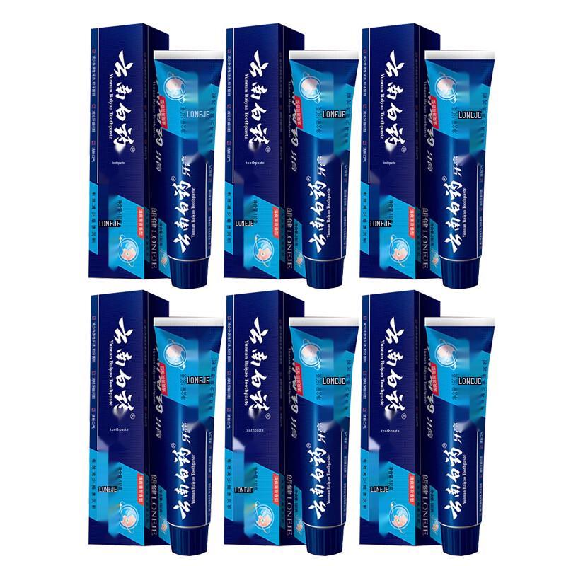 

Yunnan Baiyao Langjian Toothpaste 180g x 6