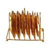 7 Pcs/set Vintage Plated European Decor Racks Carved Zinc Alloy Patterned Cup Mat High-end Metal Cake Tray Bar Decor