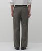 MUSINSA STANDARD [City Workers] Linen Blend Tapered Pants [Khaki Gray]