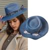 Wool Hat Wool Panama Hat Wool Wide Brimmed for Women Men Photo Props Western for Men Women Unisex Wear Headwear