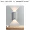 Eye Friendly Motion Sensor Night Light 3 Colors Soft Lights Motion Activated Lights Adjustable Stick-on Sensor Light Fixture