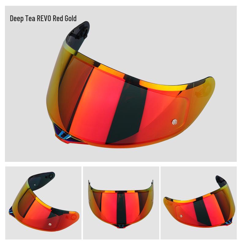 K5PLUS SOMAN Motorcycle Helmet Visor with Anti-Fog Film & Sunshade for K1/K5/K3SV