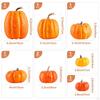 Artificial Pumpkins Autumn Simulation Vase Filler Crafts Foam for Halloween