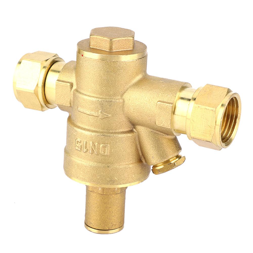 DN15 1 2  Adjustable Water Pressure Reducing Brass Regulator Valve PN1.6
