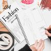 Mode-Design-Zubehör für Studenten, Vorlage menschlicher Körper Malbuch, Spiralbindung 360 Grad flach liegend Zeichenblock, Baumwollpapier