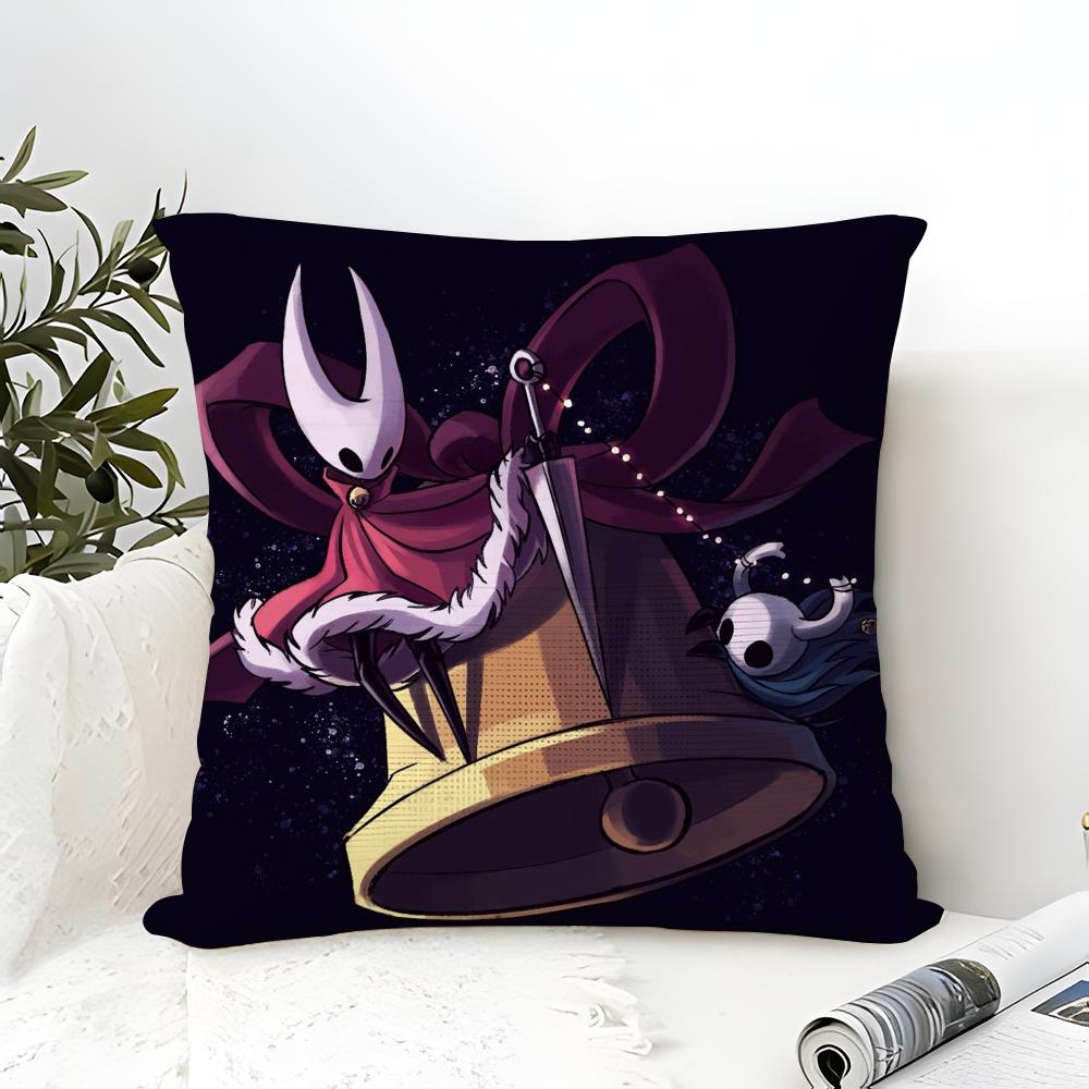 Metroidvania Game H-Hollow Knight Pillow Case Linen Pillow Case Sofa Home Decor Cushion Cover Cushion Cove