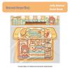 Mochi Jelly Sticker Book: DIY Cartoon Quiet Book for Girls – New Style, No-Cut, Handmade