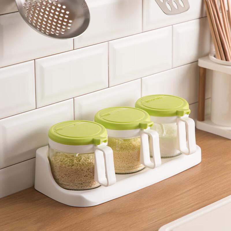 Chahua Glass Seasoning Jar Set