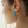 Gelato Earrings_Turq.