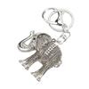 Elephant Keychain Electroplate Retro Keychain Good Luck Environmental Friendly Elephant Key Chain Cute Keychain for Birthday