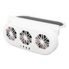 Solar Powered Car Exhaust Fan 5000RPM   Circulation Vehicle Cooling Vent Fan with USB Interface