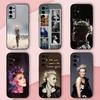 Singer P-P!NK Phone Case For Samsung S24,S21,S22,S23,S30,Ultra,S20,Plus,Fe,Lite,Note,10,9,5G Black Soft Shell