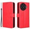 For TECNO Spark 20 Pro+/KJ7 Case Crazy Horse Texture Stand Leather Phone Cover