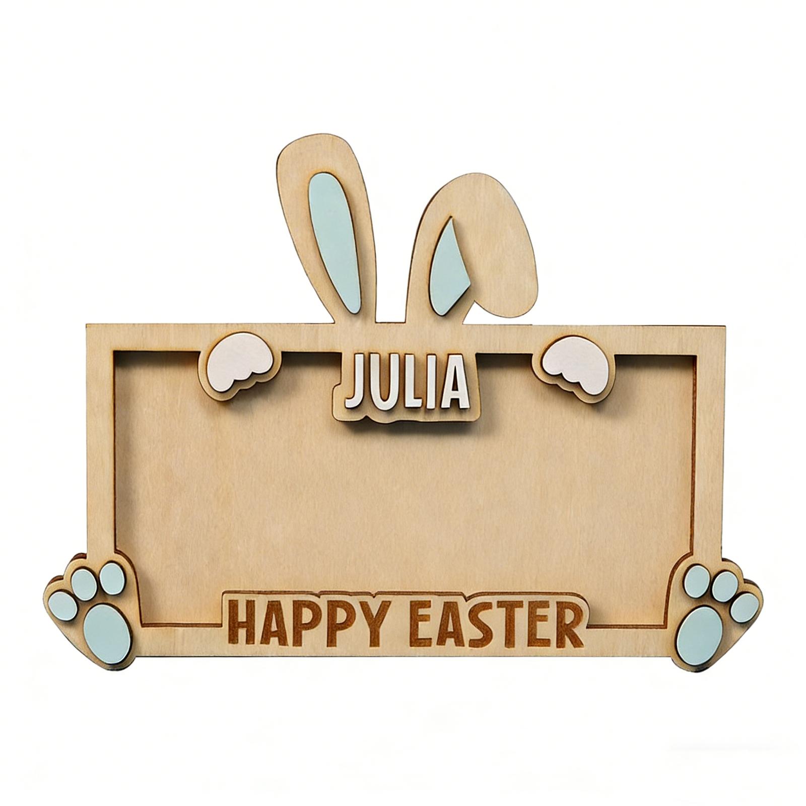 

Easter Bunny Cash Set Desktop Decoration Spring Easter Wallet Gift Card Decoration One Size зелений