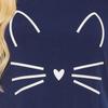 Ladies Solid Color Cute Cotton Nightdress Casual Plus Size Cartoon Nightdress Sexy O-Neck Short Sleeve Homewear for Summer