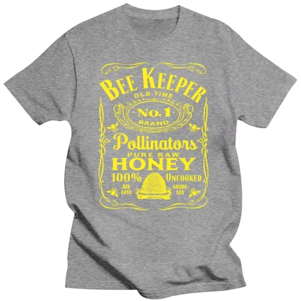 Funny Beekeeper T Shirt Beekeeping Honey Graphic Cotton Streetwear Short Sleeve Birthday Gifts Summer Style T-shirt Men