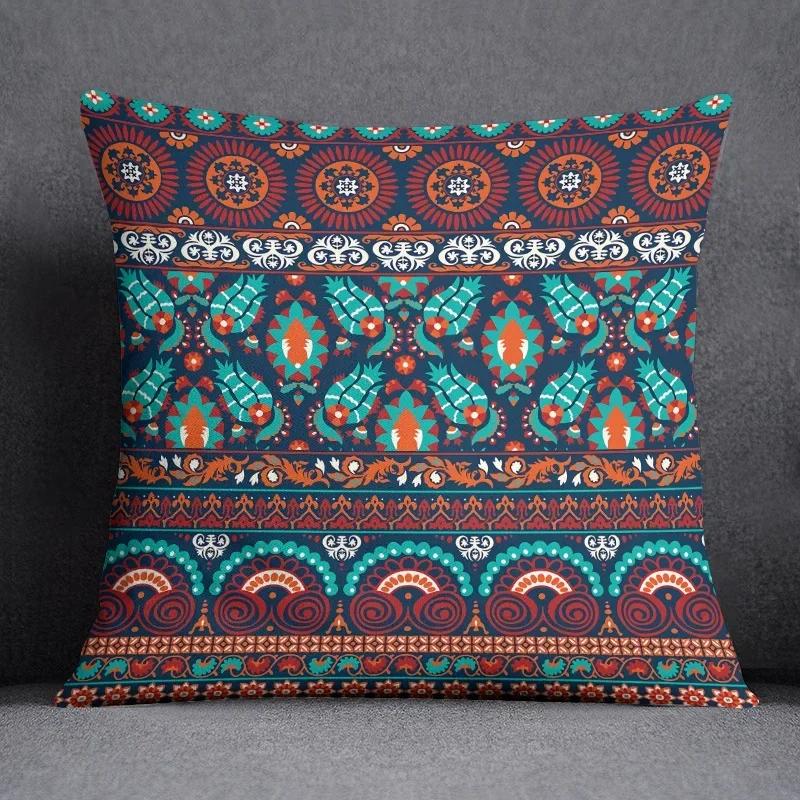 Bomisian Muster Kollektion Kissen Geschenk Heim Büro Dekor Schlafzimmer Sofa Auto Kissenbezug Hülle