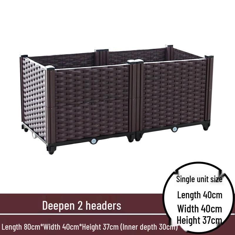

Deepened Outdoor Garden Planter Box