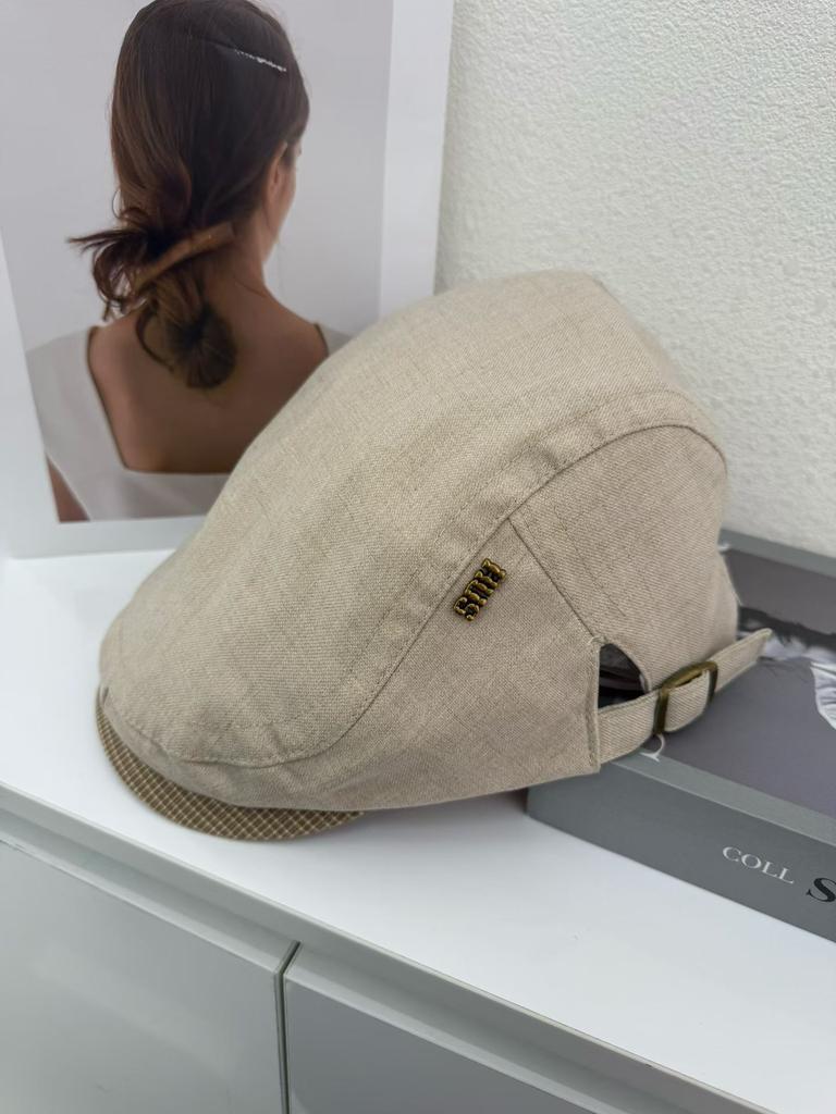 New yuppie anti-wearing beret women's summer and autumn thin retro newsboy hat fashion casual trend forward hat