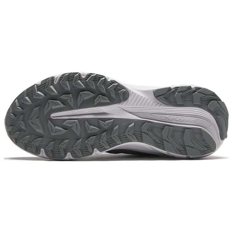 New Anta AT955 Wear Resistant Low Top Running Shoes Women's Black White Gray 922345598-4