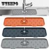 Kitchen Silicone Faucet Absorbent Mat Sink Splash Catcher Countertop Protector Mat Draining Pad for Bathroom Kitchen Gadgets