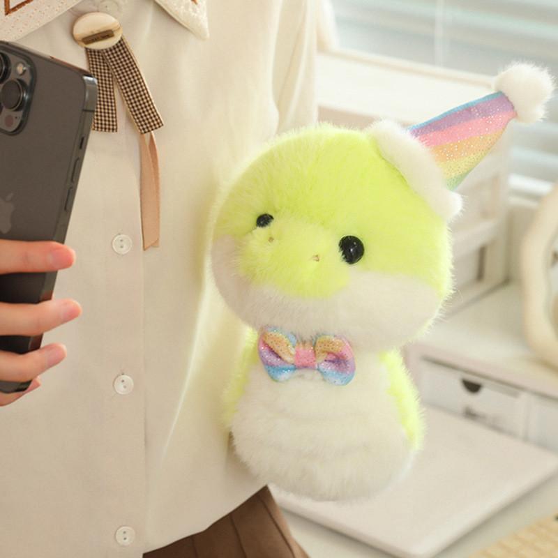 Niedliches Kreatives Geburtstags-Schlangen-Plüschtier Entzückende Weiche Schlangenpuppe Für Kinder Geschenk