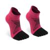 1/4/6 PAIRS COOLMAX Sports Socks Breathable Elastic 5 Toes Sports Socks Quick Drying Wicking Moisture Athletic Running Socks