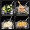 Large 304 Stainless Steel Skimmer for Dumplings, Hot Pot, Noodles, and Oil Frying.