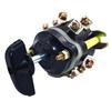 Electric Bike Reversing Switch Scooter Metal Reverse Gear Switch E-Bike 9 Foot Tricycle Metal Reversing Reverse Gear Switch