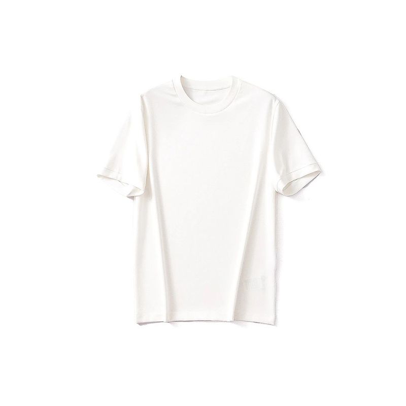High-Density Modal Short-Sleeve T-Shirt for Men, 2024 New Trendy Summer Export Versatile Base Layer Tee