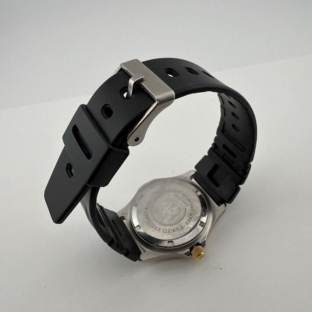 Used TAG HEUER Professional 964.006 Men's Watch Quartz Working Item Battery Replaced [T448]