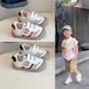 Baby toddler shoes spring 2025 new baby shoes baby shoes autumn classmates children bear embroidery