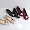 Round-toe Ballet Versatile Platform Height-increasing Elegant Fashion Slip-on Shoes
