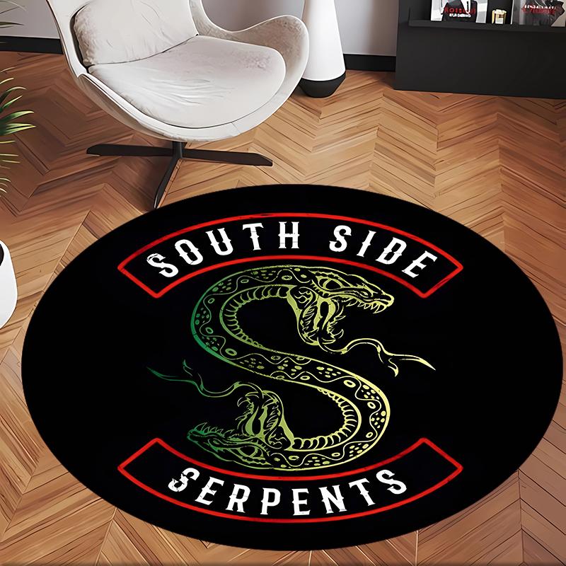 Sons Of Anarchy (1) Round Office Rug Decorative Floor Rug for Office Bedroom Living Room and Home Space