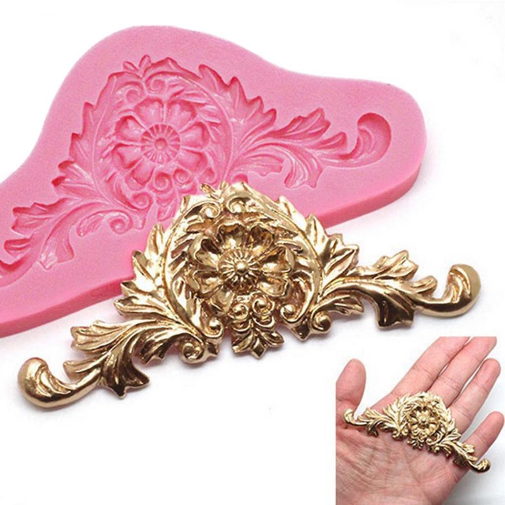 3D Silicone Crown Cake Mold Decor