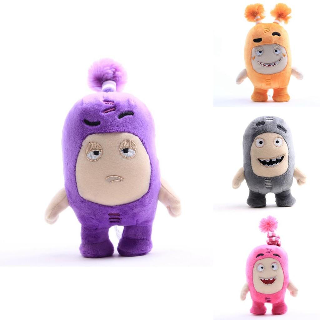 Oddbods Peluche Morbido Coccoloso da 18cm Newt Bubbles Pogo Zee Jeff Fuse Slick Per un Comfort Accogliente
